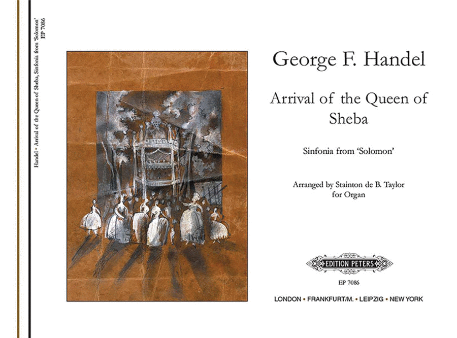 Arrival Of The Queen Of Sheba (from Solomon) Organ scores gallery preview page 1