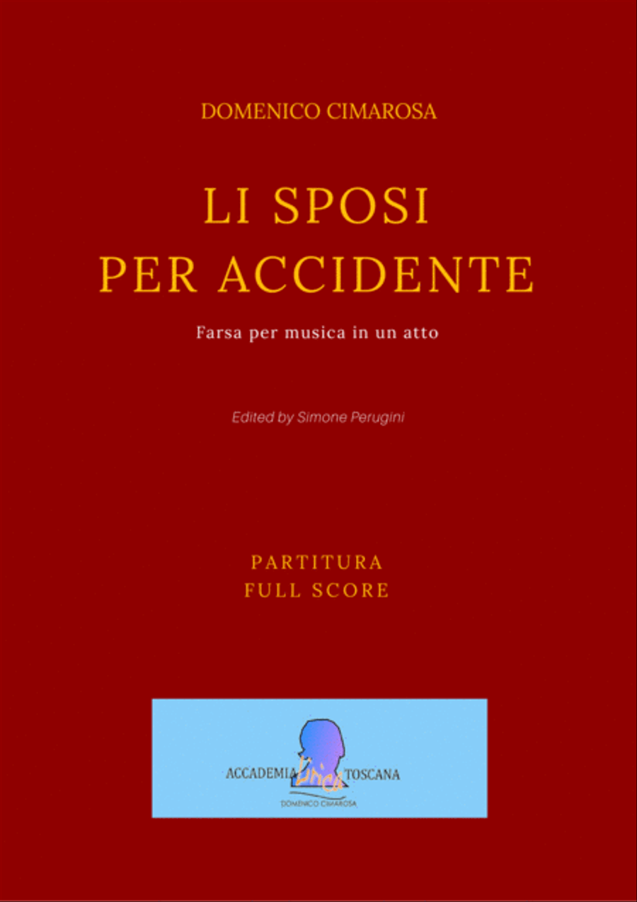 Li Sposi Per Accidente [Vocal Score] Small Ensemble scores gallery preview page 1