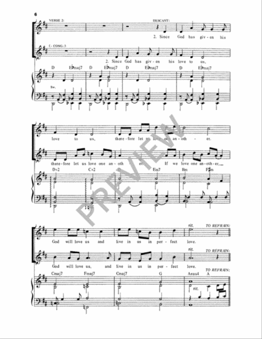 Love One Another Love One Another Unison Choir scores gallery preview page 7