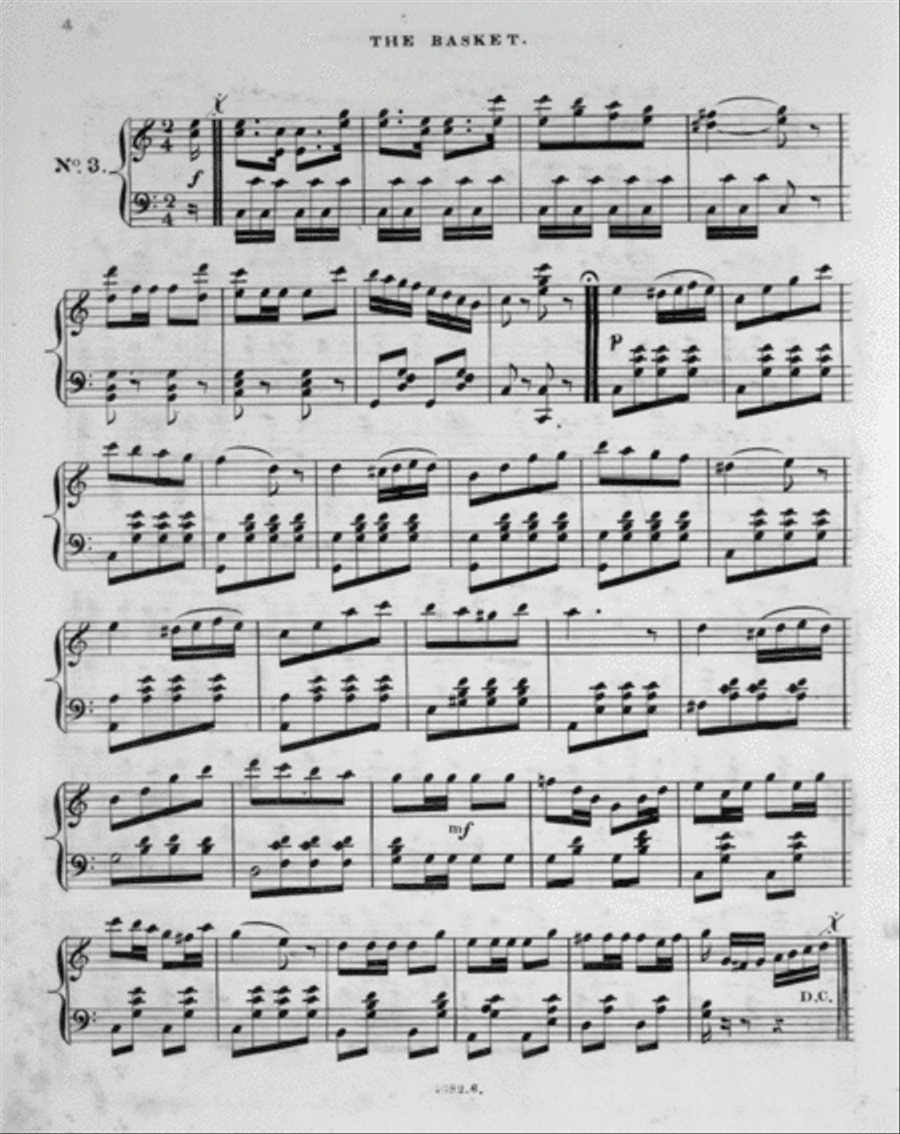 Quadrille Des Dames Piano Solo scores gallery preview page 4