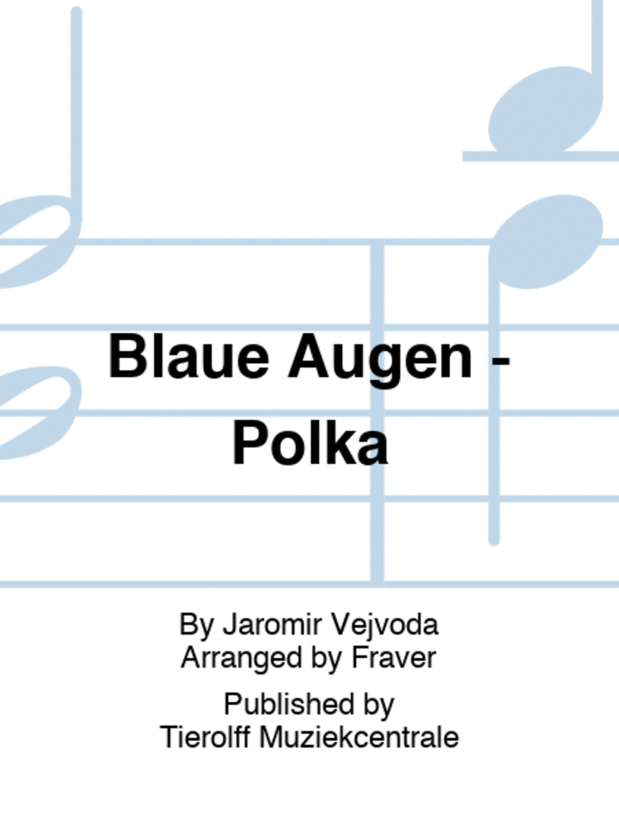 Book cover for Blaue Augen - Polka