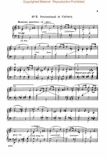 Crucifixion by John Stainer 4-Part - Sheet Music