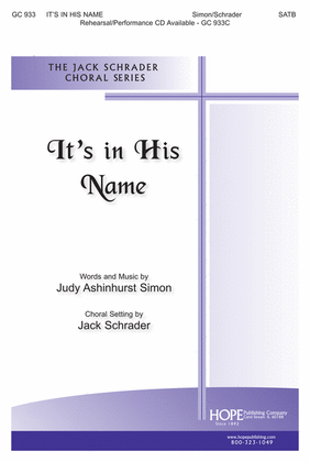 Book cover for It's in His Name