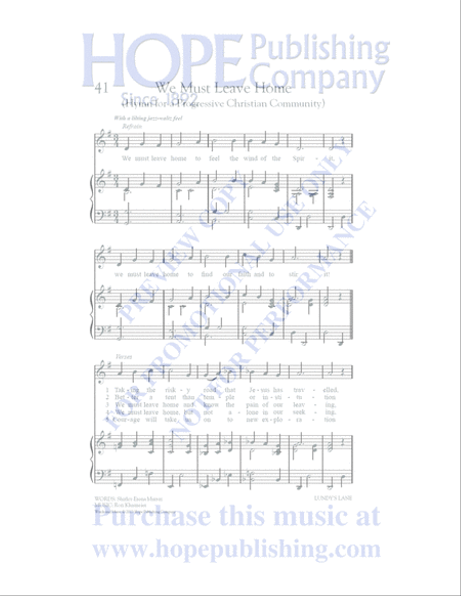A Place at the Table Choir scores gallery preview page 128