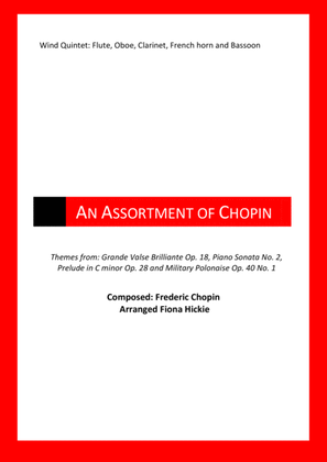 An Assortment of Chopin: Wind Quintet
