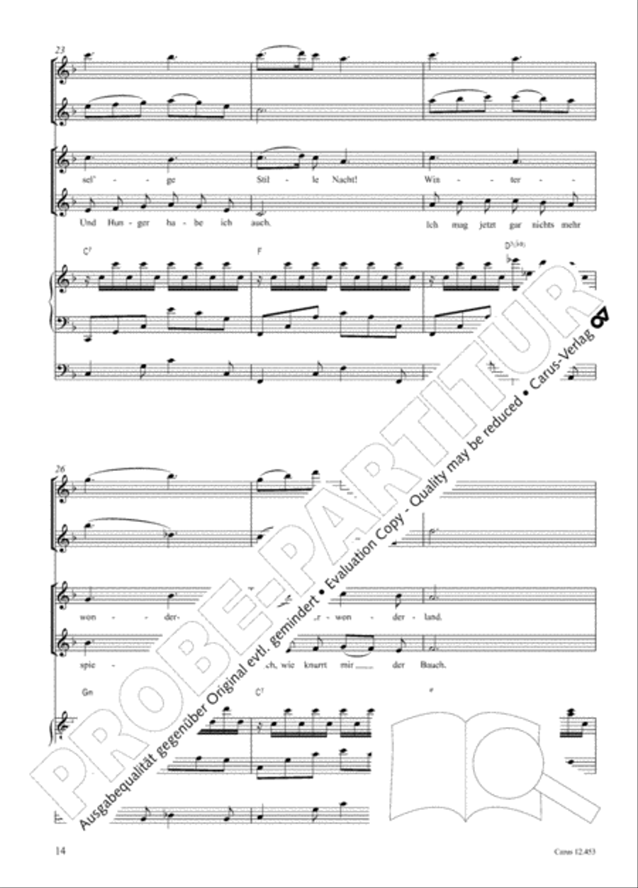 Die Weihnachtskiste. Ein Musical zur Weihnachtszeit Children's Choir scores gallery preview page 15