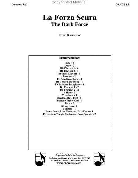 La Forza Scura (The Dark Force) image number null