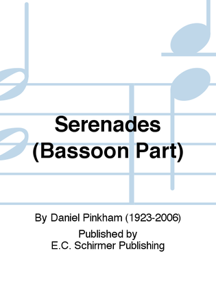 Serenades (Bassoon Part)