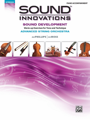 Book cover for Sound Innovations for String Orchestra -- Sound Development (Advanced)