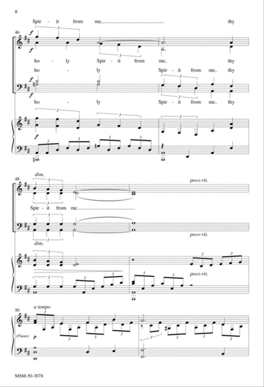 Create In Me 4-Part scores gallery preview page 8
