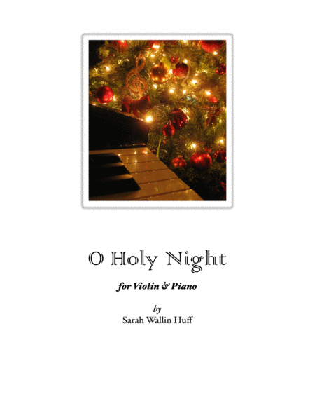 O Holy Night (Violin and Piano) image number null