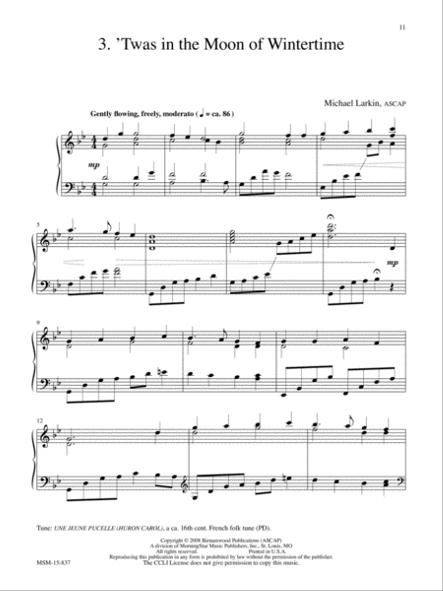 Hymn Meditations for the Church Year Piano Solo scores gallery preview page 5