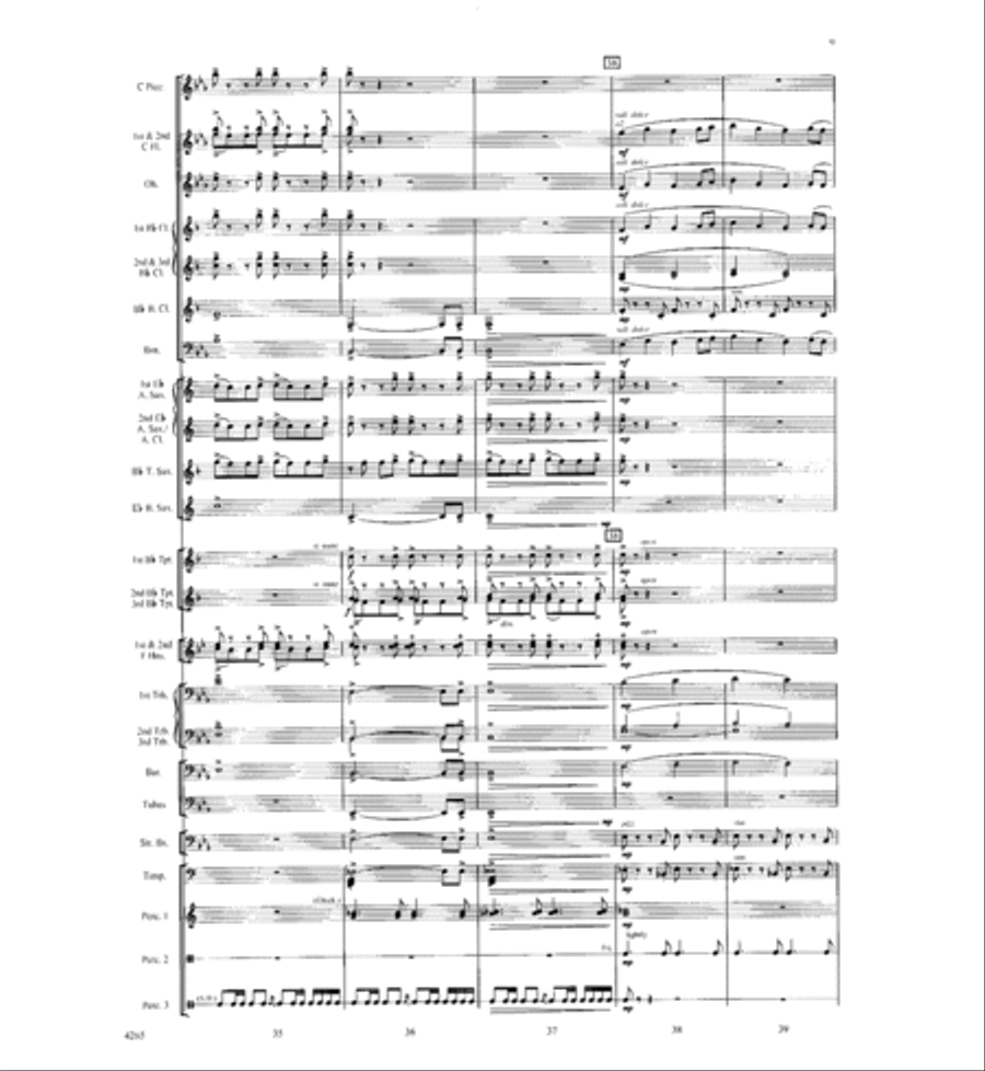 River of Life River of Life Concert Band scores gallery preview page 8