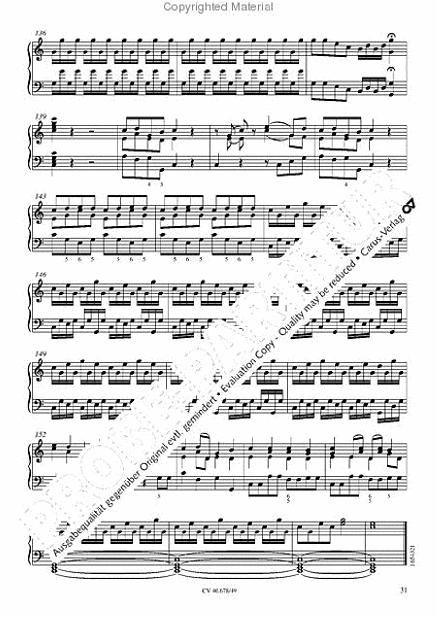 Missa pastoralis bohemica Organ scores gallery preview page 34