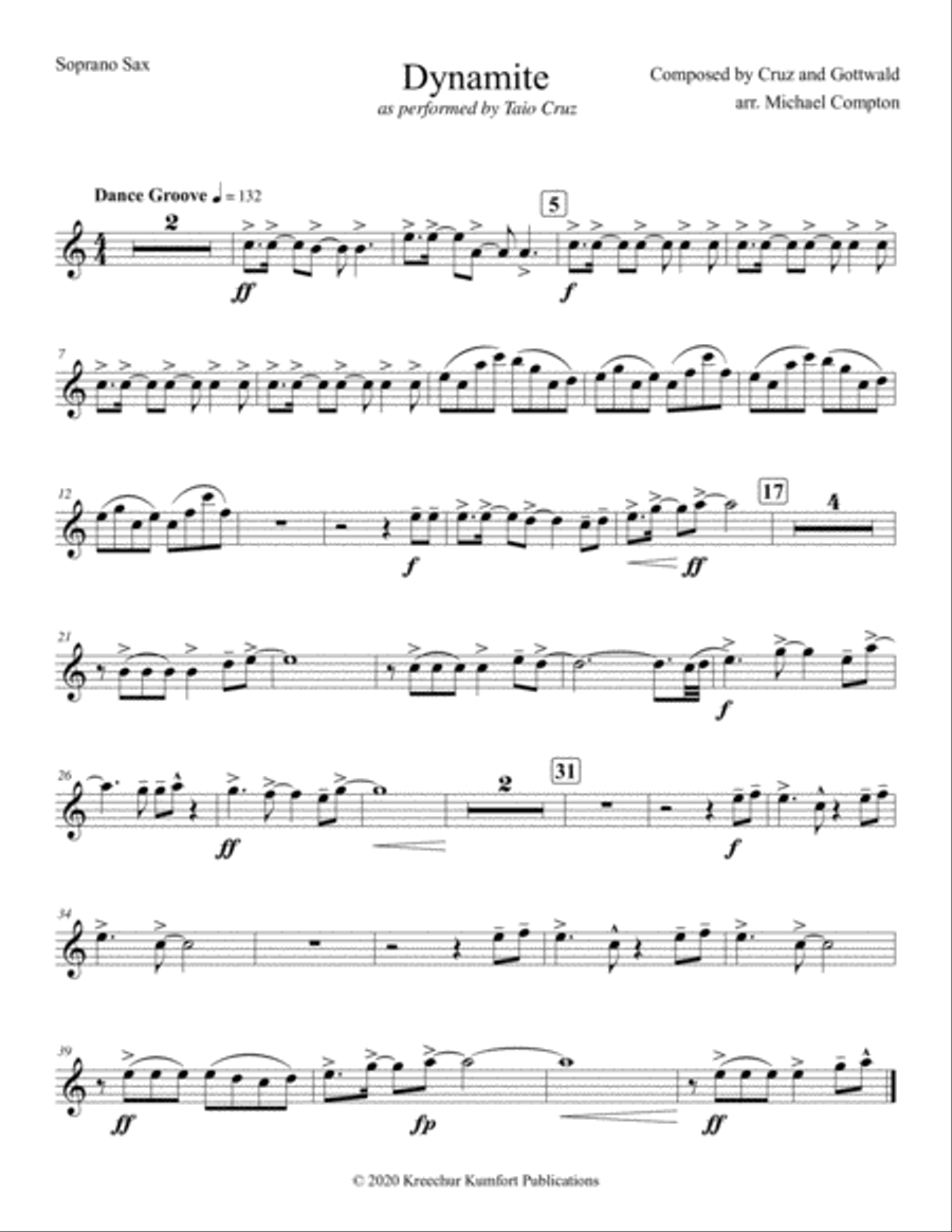 Dynamite Woodwind Quartet scores gallery preview page 4