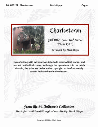 Charlestown (All Who Love And Serve Their City) StA H00172