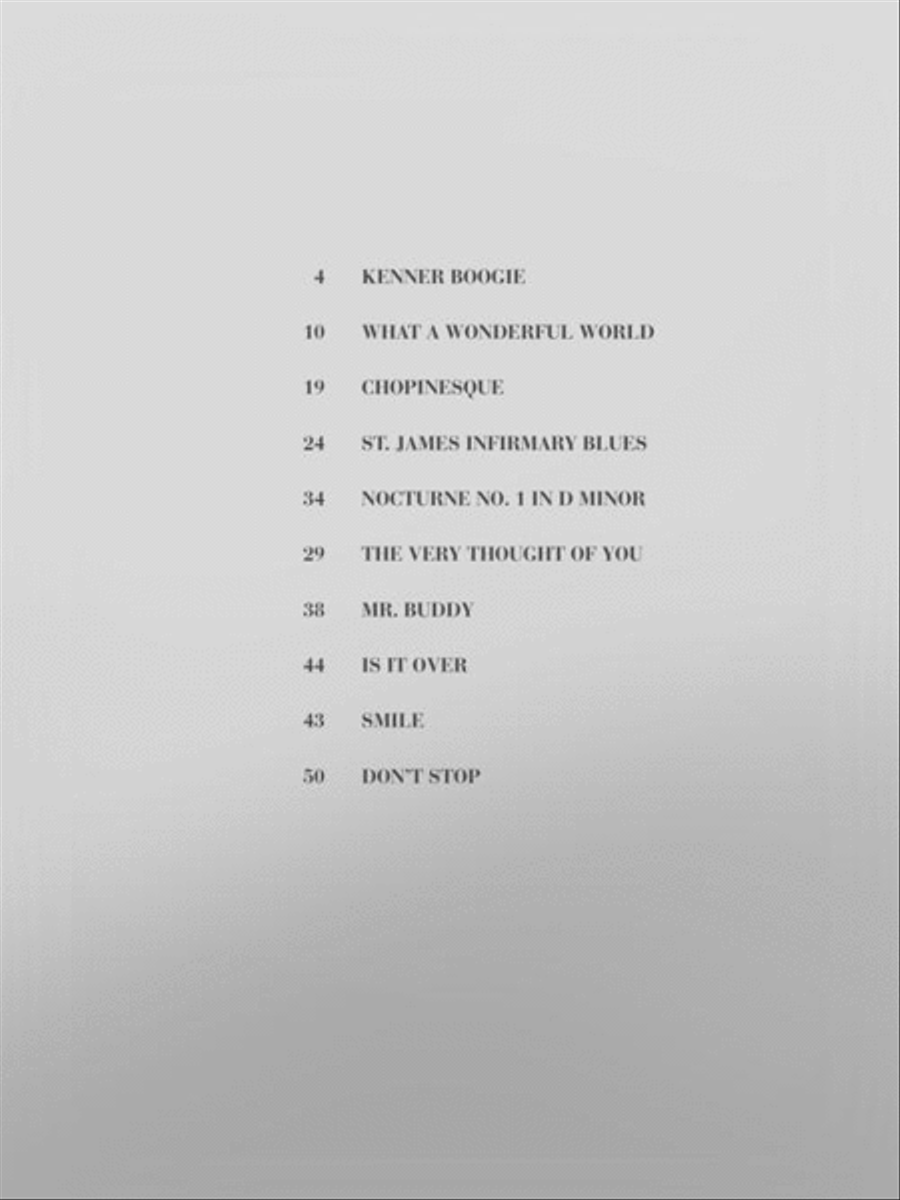 Jon Batiste - Hollywood Africans Collection / Songbook scores gallery preview page 3