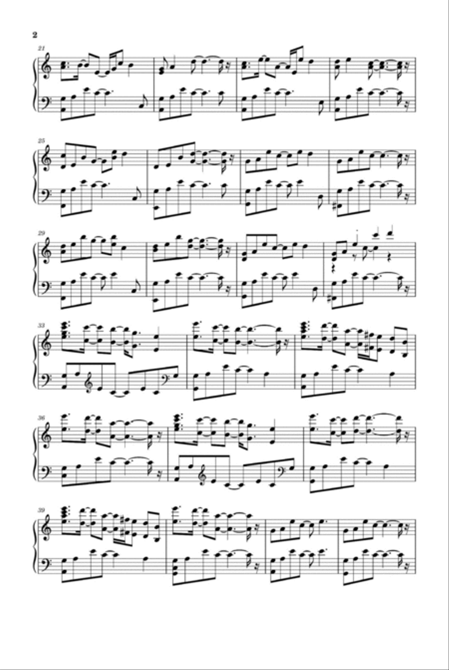 Living Mice Piano Solo scores gallery preview page 2