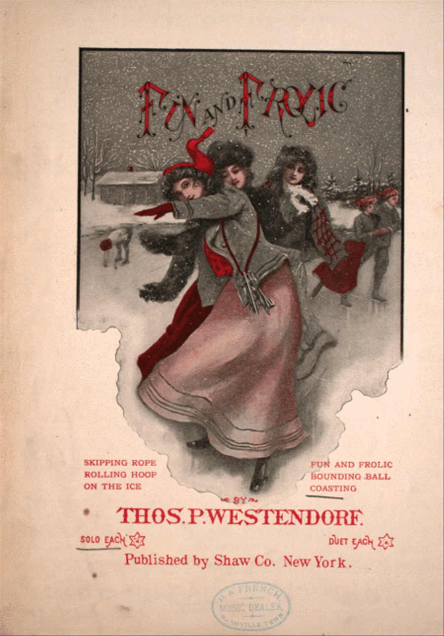 Fun and Frolic. Coasting Piano Solo scores gallery preview page 1