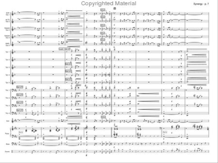 Synergy Jazz Ensemble scores gallery preview page 6