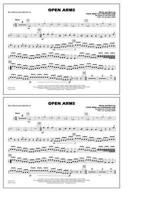 Open Arms - Multiple Bass Drums