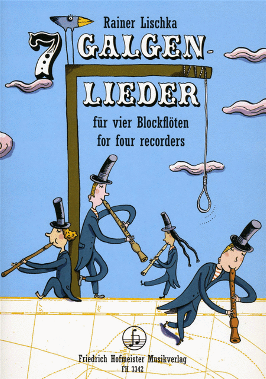 Galgenlieder Bass Recorder scores gallery preview page 1