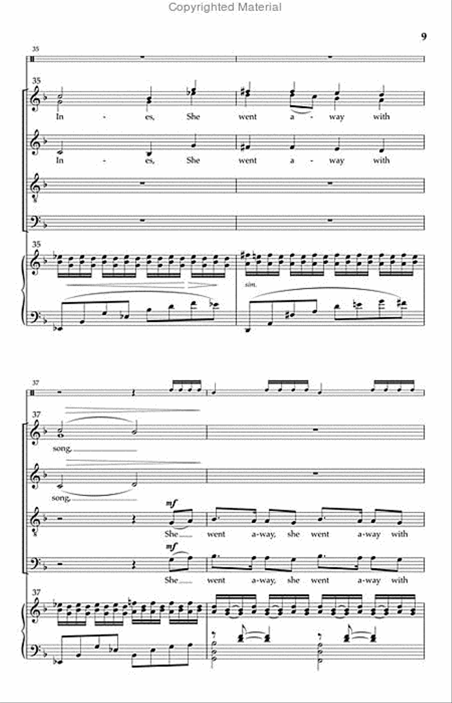 Fair Ines Fair Ines 4-Part scores gallery preview page 4