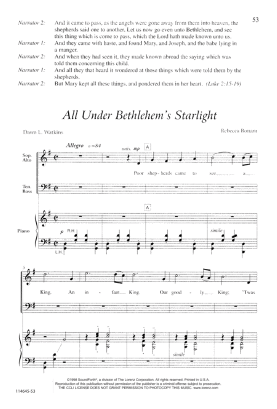 The Newborn King The Newborn King 4-Part scores gallery preview page 61