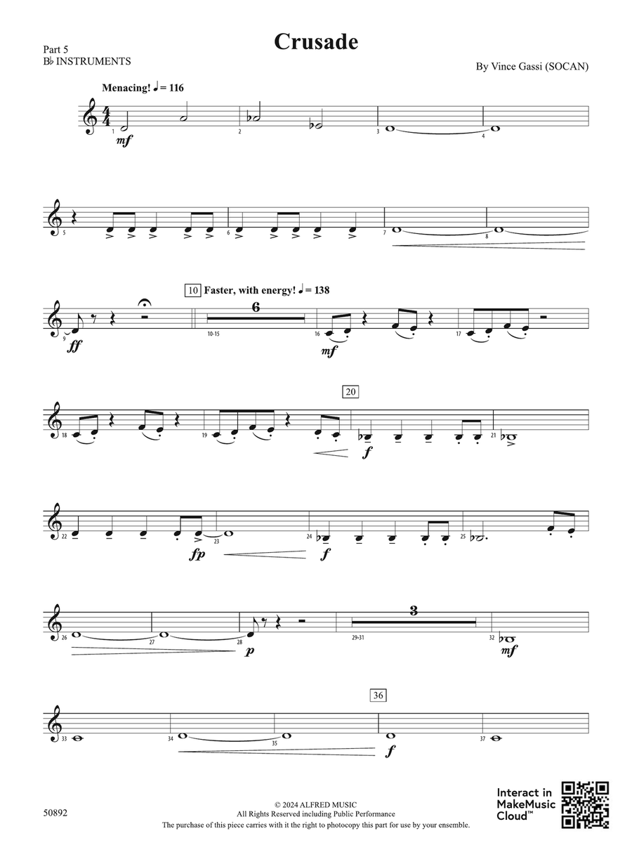 Crusade: Part 5 - B-flat Instruments