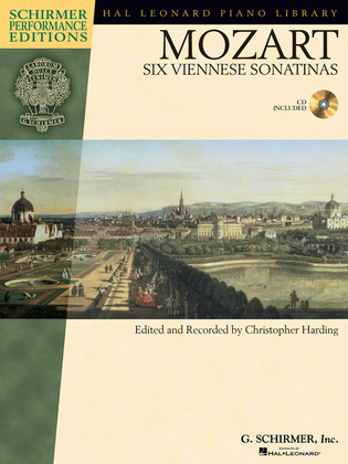 Book cover for Mozart – Six Viennese Sonatinas