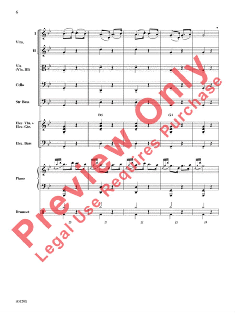 Wish Liszt Wish Liszt String Orchestra scores gallery preview page 7