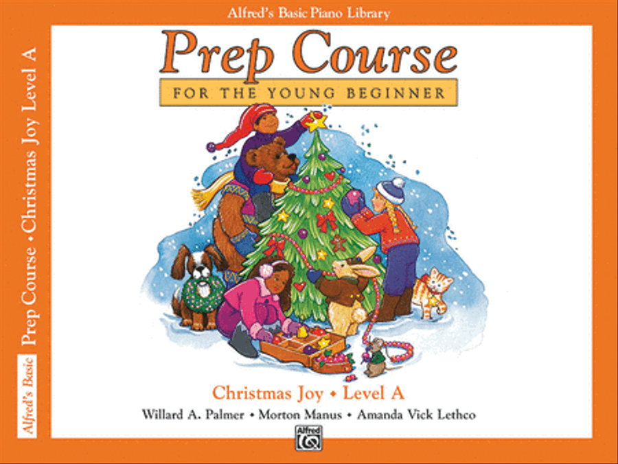 Alfred's Basic Piano Prep Course Christmas Joy!, Book A Piano Method scores gallery preview page 1