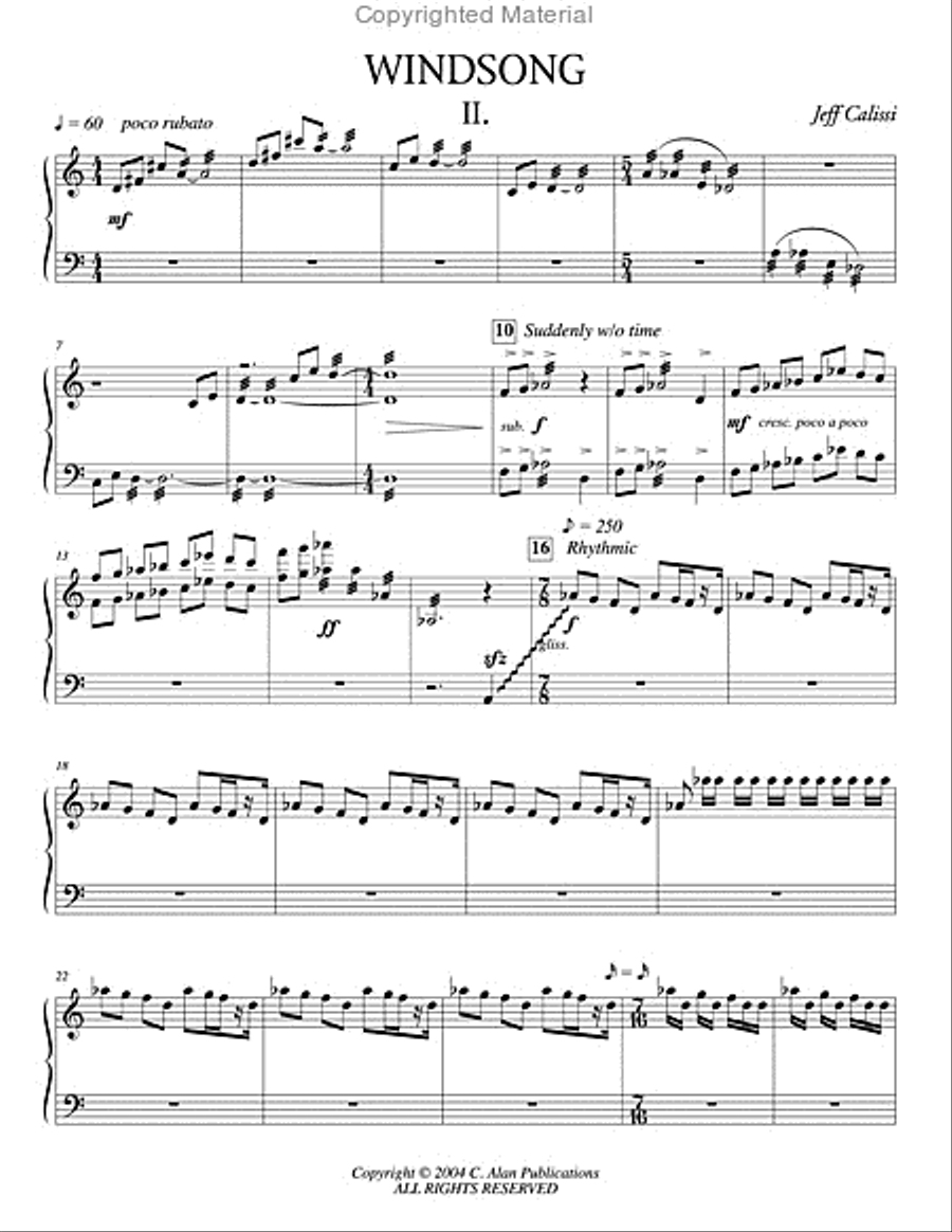 Windsong Windsong Percussion Ensemble scores gallery preview page 2