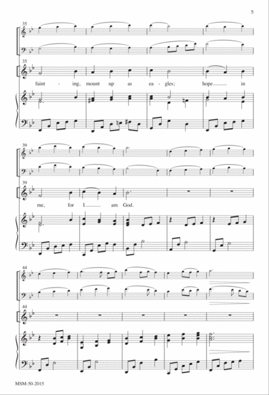 Hope in Me Hope in Me Unison Choir scores gallery preview page 4