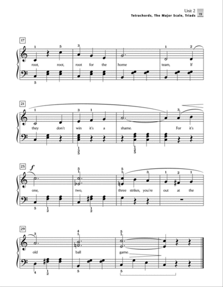 Alfred's Basic Adult Piano Course -- Play Piano Now!, Book 2 Piano Method scores gallery preview page 15