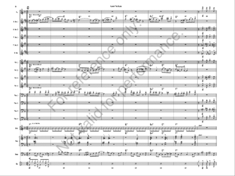Almost The Blues Jazz Ensemble scores gallery preview page 8