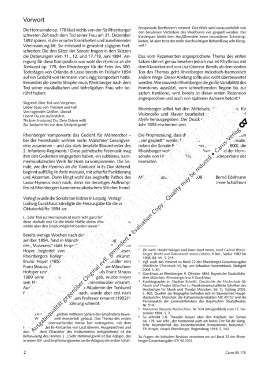 Hornsonate Horn scores gallery preview page 5