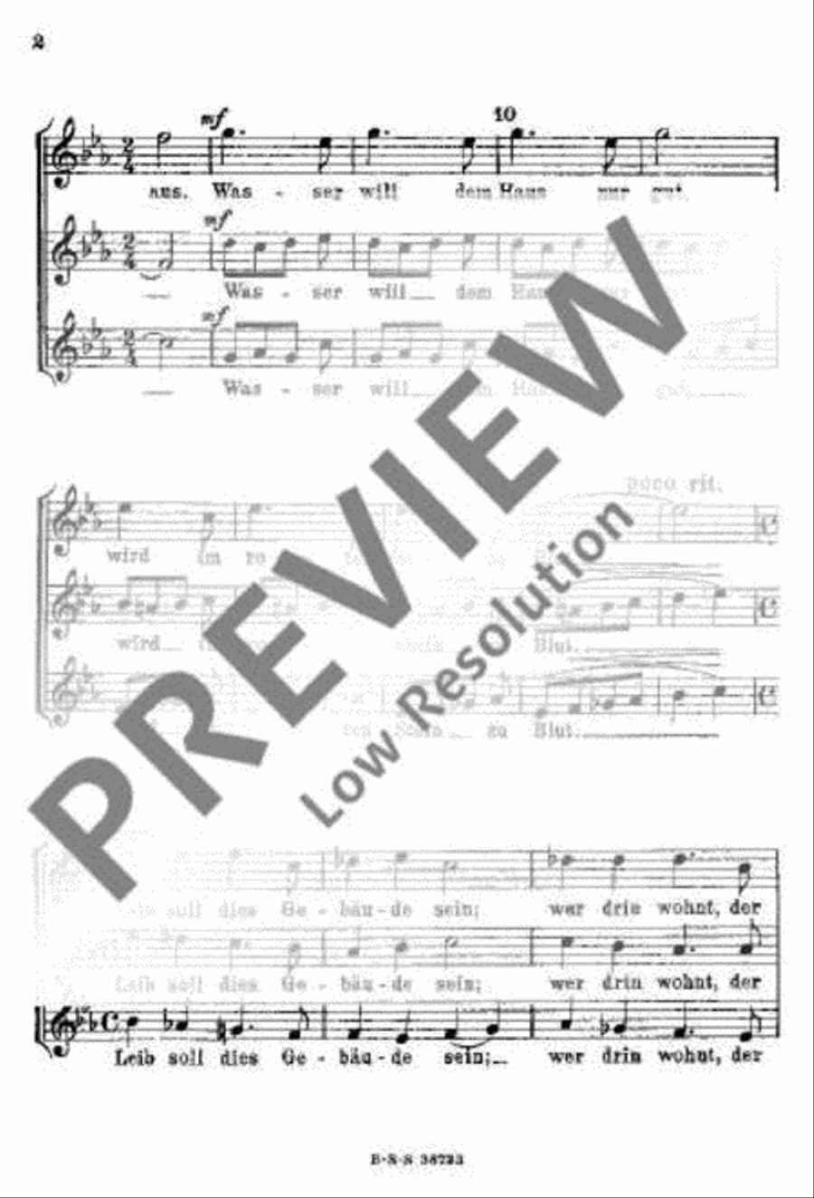 Hausspruch Women's Choir scores gallery preview page 3