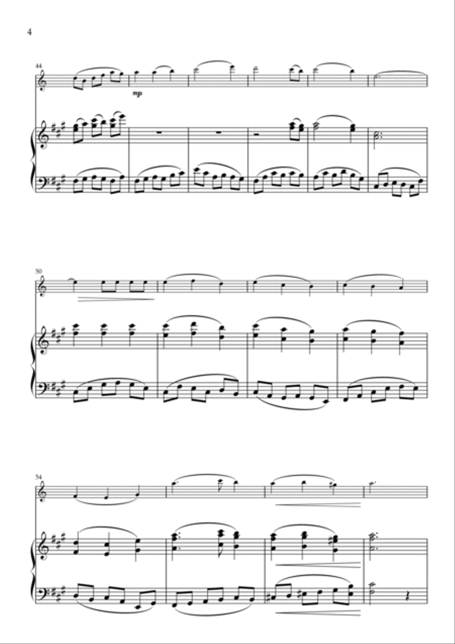 Cries of Ire Clarinet Solo scores gallery preview page 4