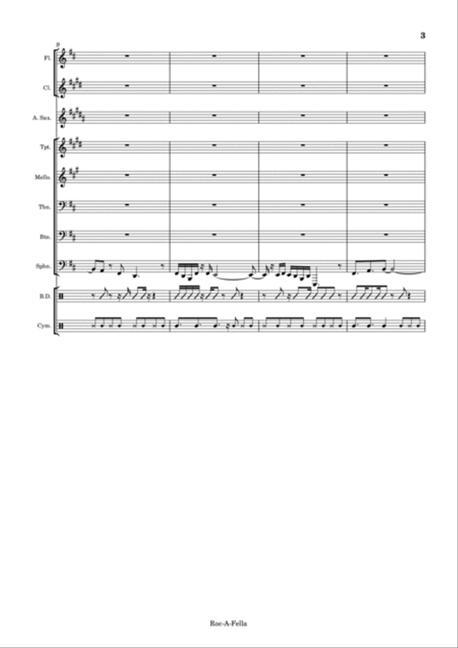 La People II Full Orchestra scores gallery preview page 3