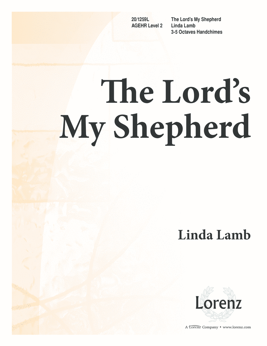 The Lord's My Shepherd 5-Octaves scores gallery preview page 1