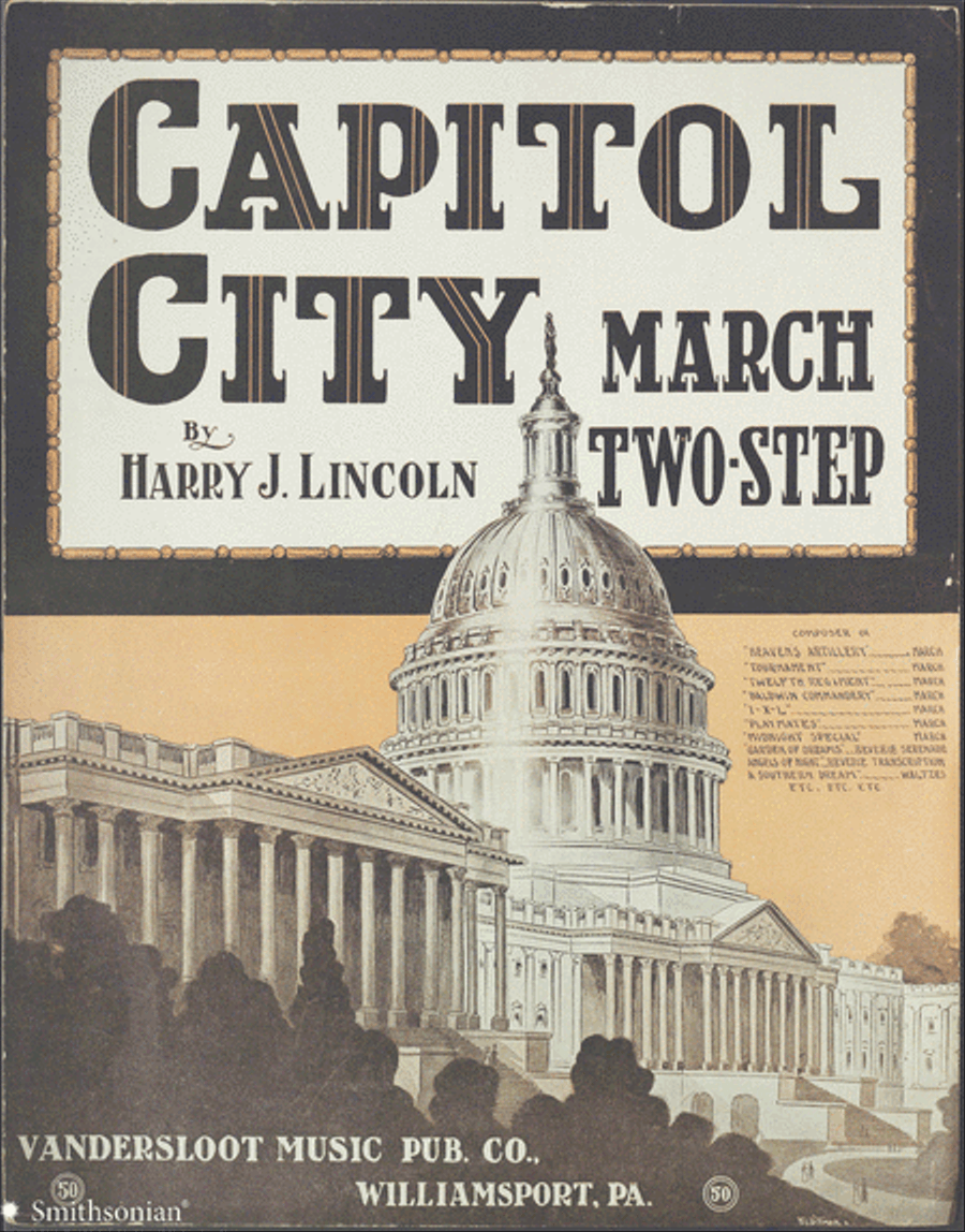 Capitol City March Two Step Piano Solo scores gallery preview page 1
