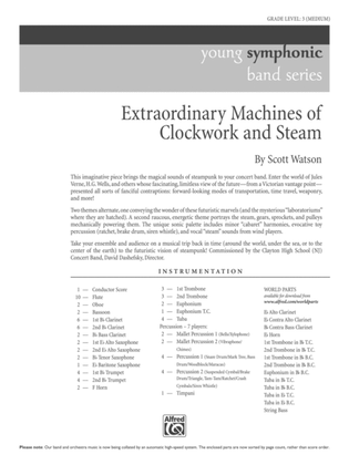 Extraordinary Machines of Clockwork and Steam: Score