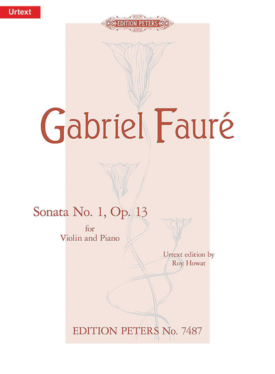 Violin Sonata No. 1 in A Op. 13 Violin Solo scores gallery preview page 1
