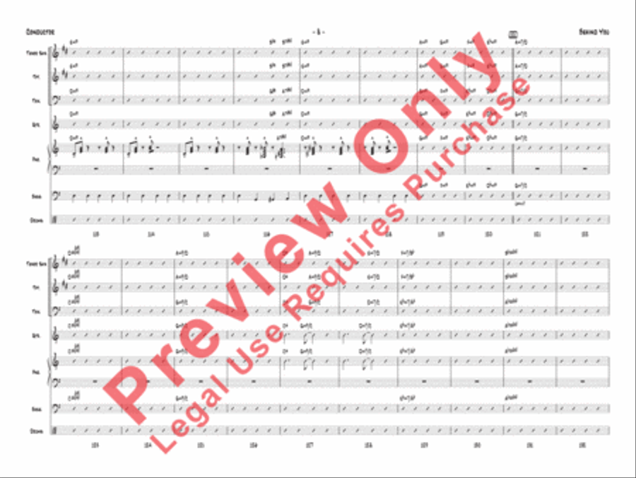 Behind You Jazz Ensemble scores gallery preview page 9