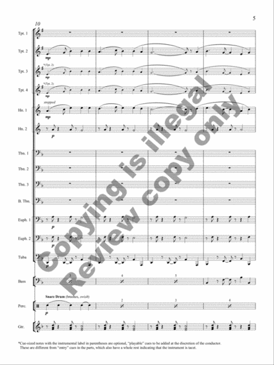 Christmas Brass Brass Band scores gallery preview page 7