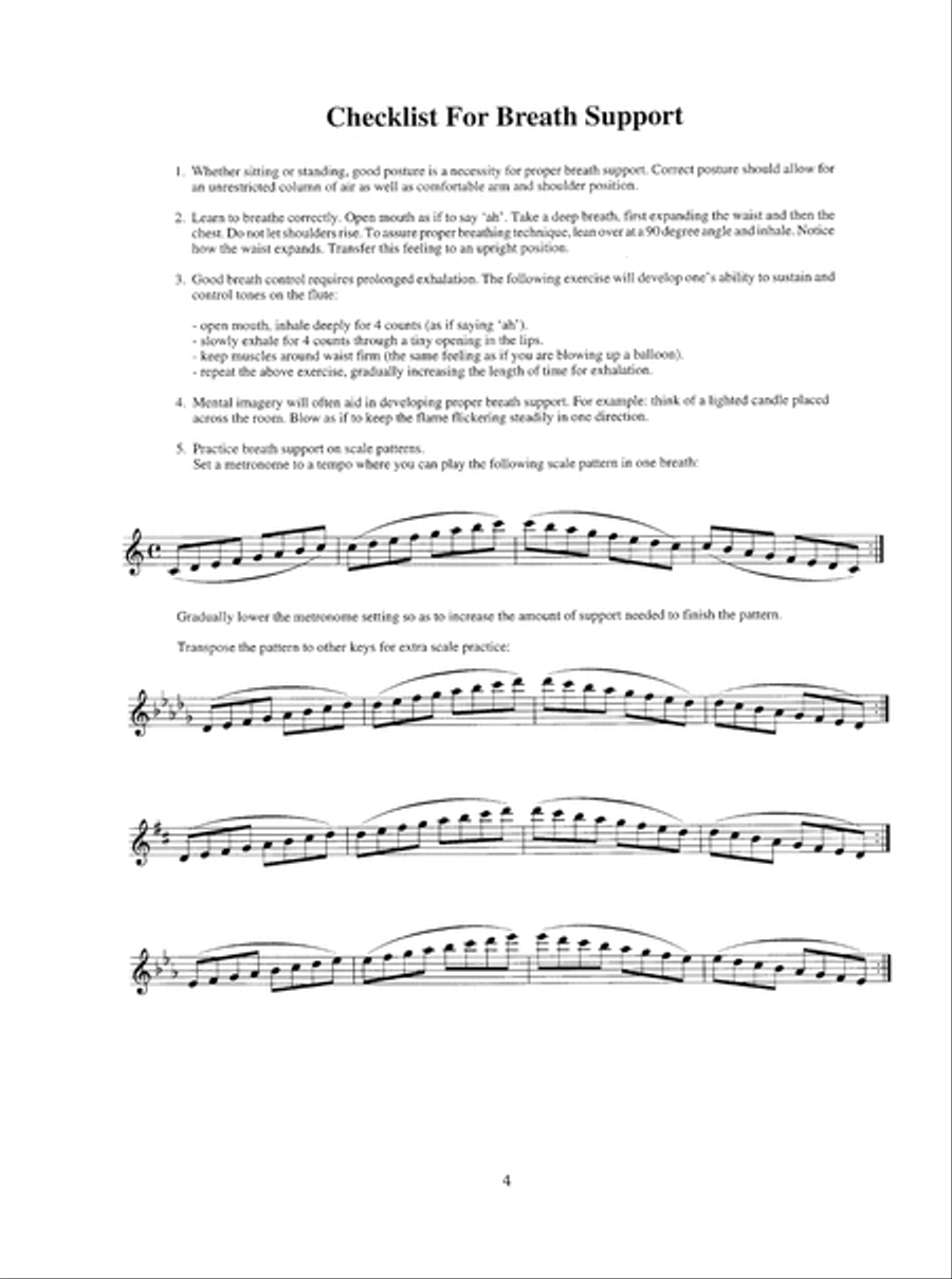 Flute Handbook Flute scores gallery preview page 5