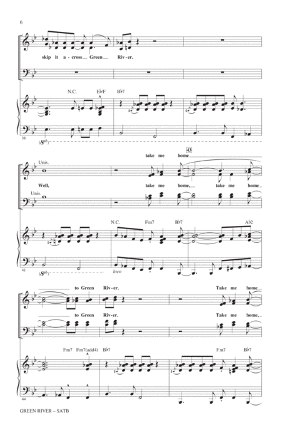Green River Green River 4-Part scores gallery preview page 5