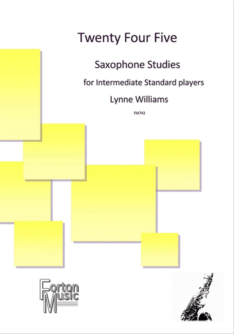 Twenty Four Five Saxophone Solo scores gallery preview page 1