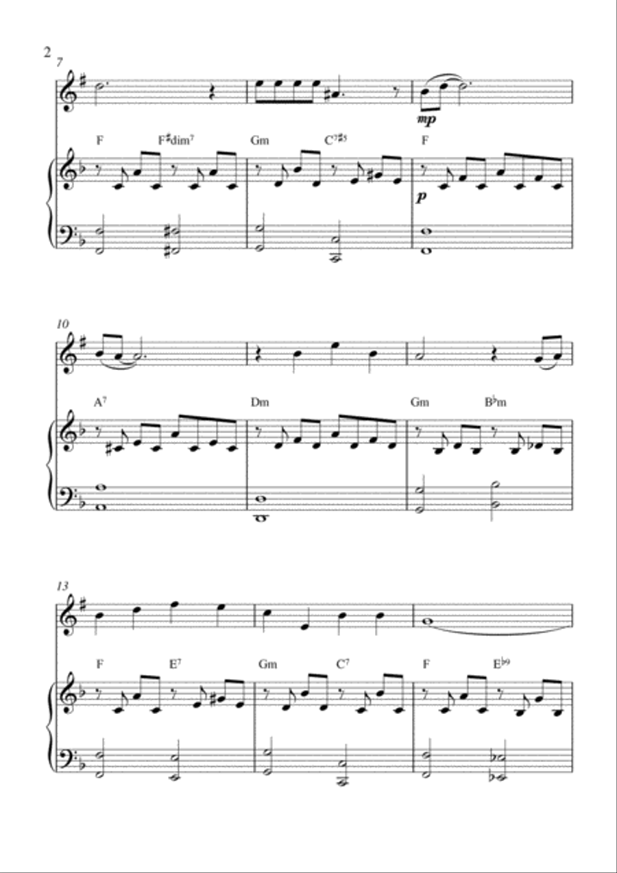 Georgia On My Mind Trumpet Solo scores gallery preview page 2